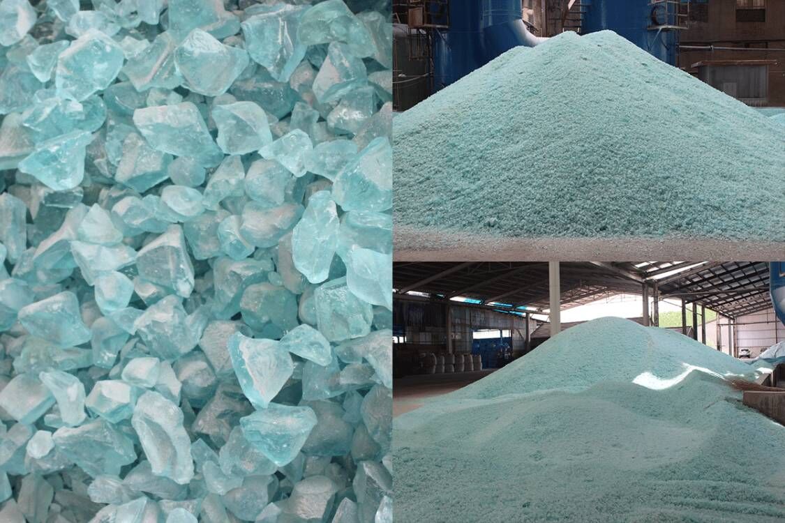 Raw material（Solid sodium silicate）